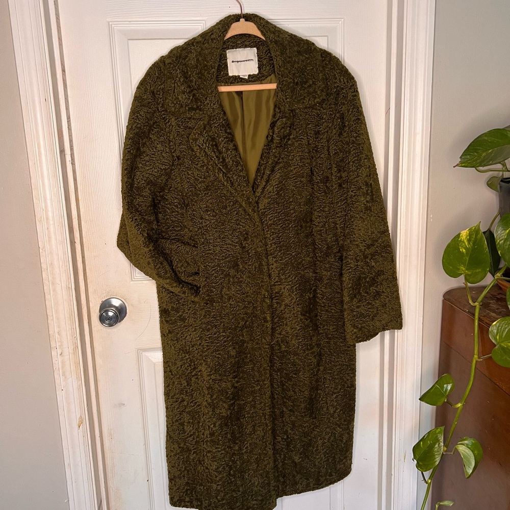 Olive Green Women's Coat